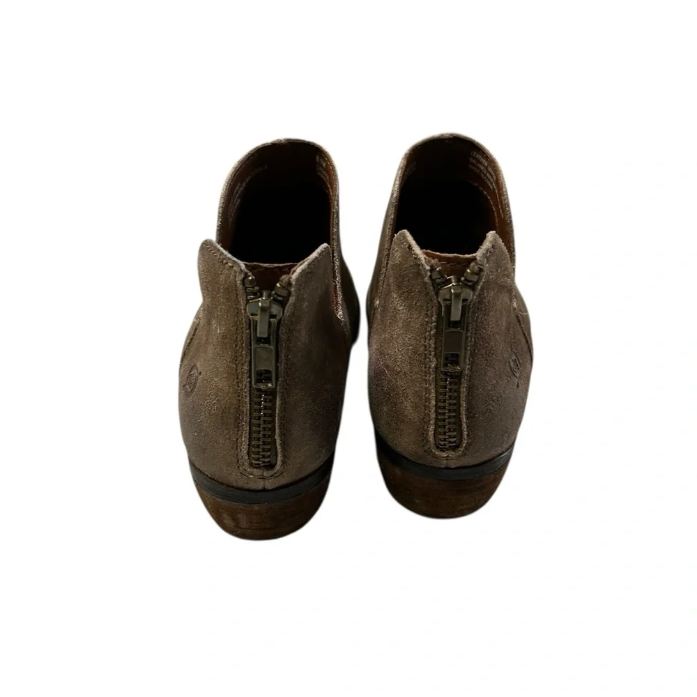 Born Women's Kerri Brown Ankle Booties Classic Western 6.5